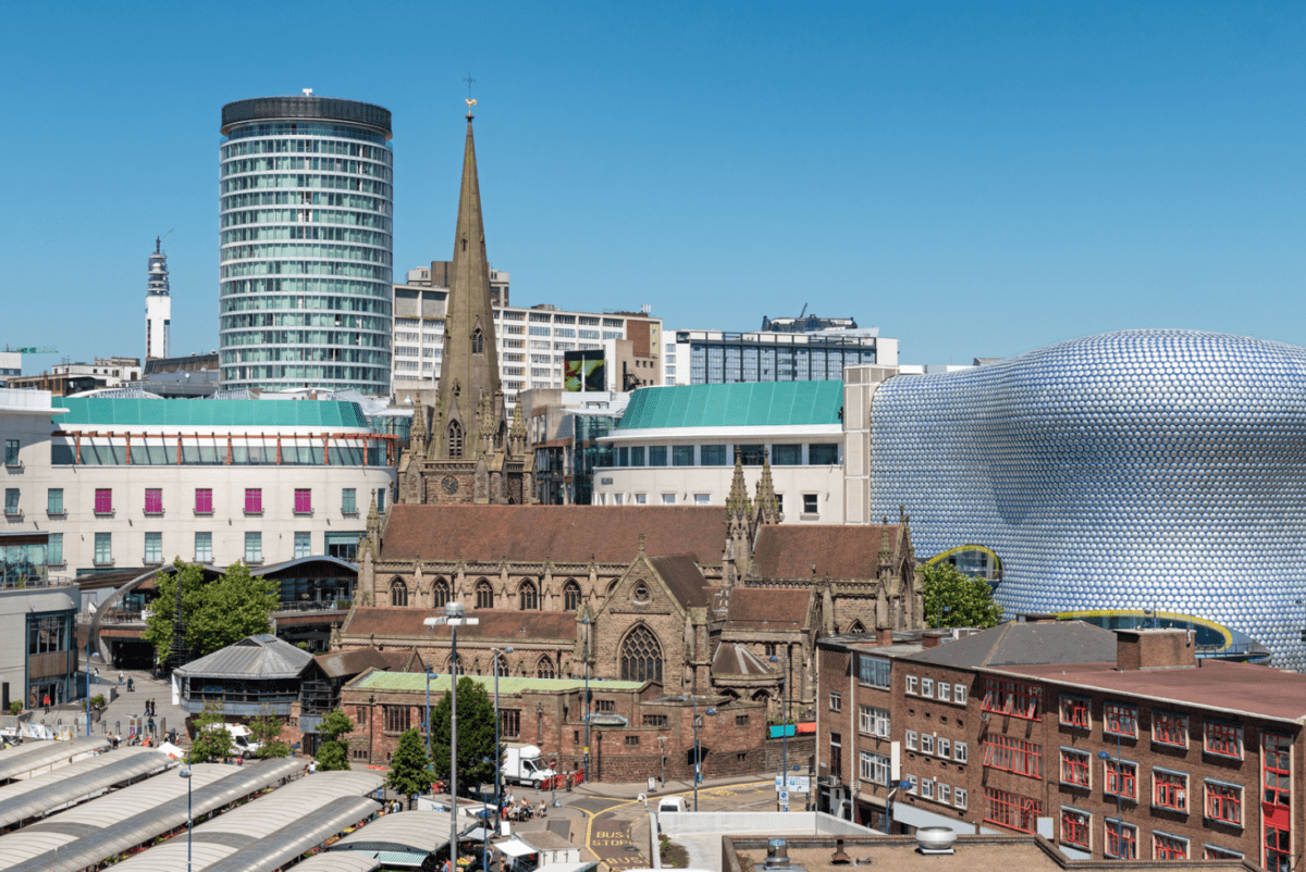 City Centre Of Birmingham