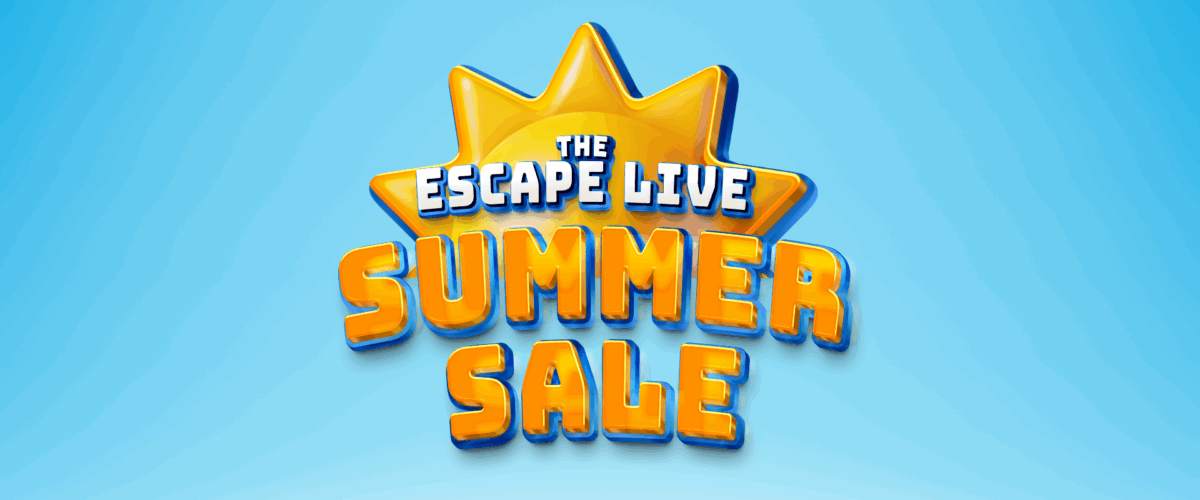 Escape room deal - Summer sale banner